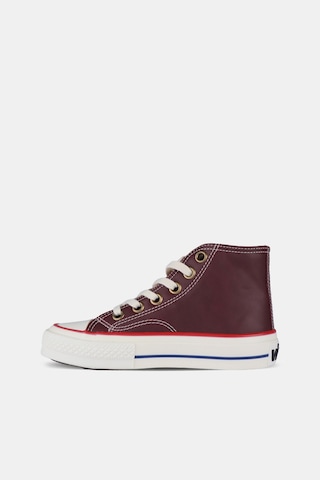Vicco Monno Basic Unisex Çocuk Bordo Sneaker Bordo