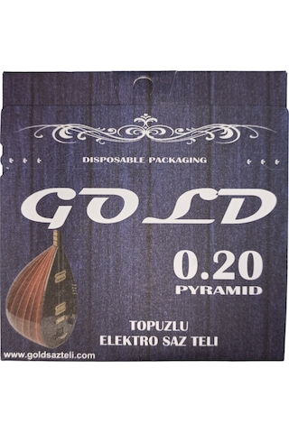 Gold 0.20 Elektro Bağlama Teli