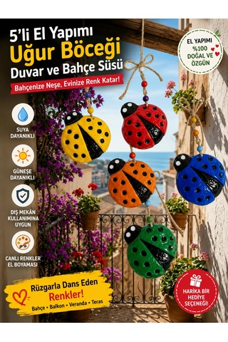 Şanslı Uğur Böceği Dekor Seti