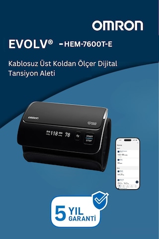 Omron Evolv Kablosuz Üst Koldan Ölçer Dijital Tansiyon Aleti