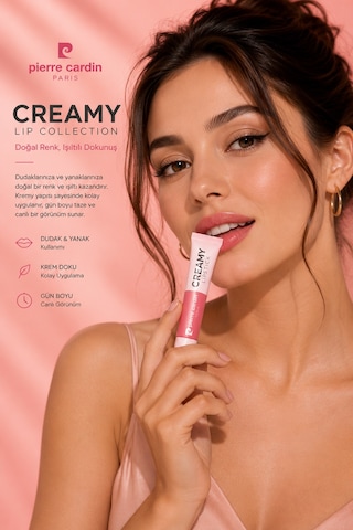 Pierre Cardin Creamy Lipstick Light Pink 002