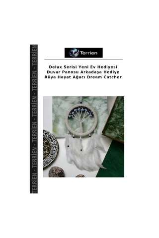 Delux Serisi Yeni Ev Hediyesi Duvar Panosu Arkadaşa Hediye Rüya Hayat Ağacı Dream Catcher