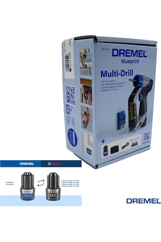 Dremel Dd12v-s1 3 Ü 1 Arada 12v Akülü Delme&vidalama+duvar Dedektörü+lazer Hizalama