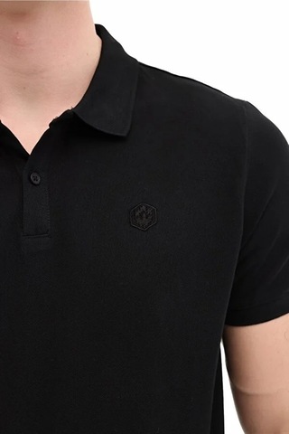 Lumberjack 6m,mb Ct953 Polo T-sh 6fx Erkek Siyah T-shirt - 102064408