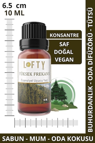 Lofty Yüksek Frekans Uçucu Yağ Buhurdanlık Esansı Oda Kokusu 10 ML