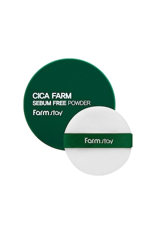 Farmstay Cıca Farm Sebum Free Powder 5g - Yağ Dengeleyici Centella Özlü Pudra
