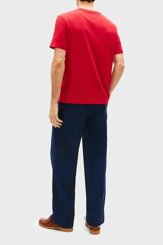 Tommy Hilfiger Erkek T Shirt Mw0mw42367 Xld Kırmızı Kirmizi