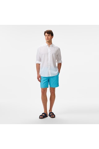 Nautica Erkek Mavi Regular Fit Deniz Şortu Düz T55001t Mavi
