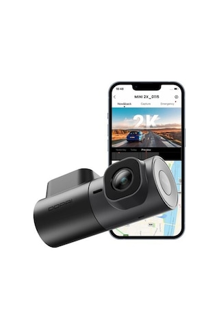 Mını2x 2k Dash Cam 1440p Ön Kamera, 360 Dönebilen Lens, Gece Görüşü Ve Park Izleme Özellikleri