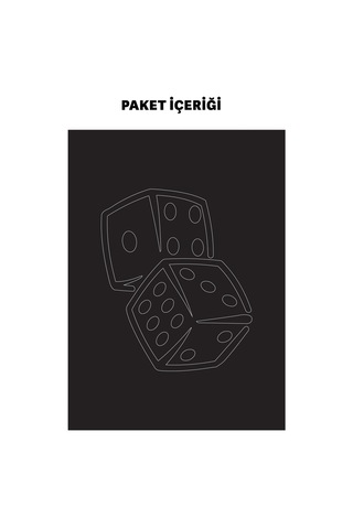 İkili Zar Araç Sticker 21x29 Cm, Oto Sticker, Araba Sticker