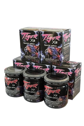 Tiger Tiger X2 5 Adet 230gr Kavanoz Macun