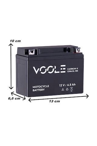 Voole Carbonx 12v 6.5ah Motosiklet Aküsü
