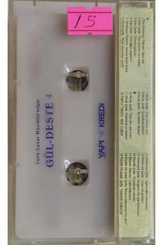 Plak Değildir Kaset Tir Gül-deste 4 Kaset