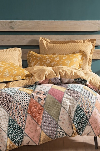 Yataş Astrid Ranforce Tek Kişilik Nevresim Seti - Hardal