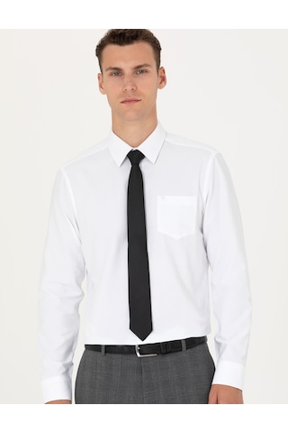 Pierre Cardin Erkek Beyaz Basic Gömlek 50277763-vr013 Beyaz