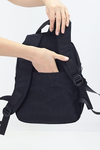 Sevimli Peluş Figürlü Günlük Kadın Sırt Çantası Şık, Kullanışlı, Okula Ve Seyahate Uygun Siyah