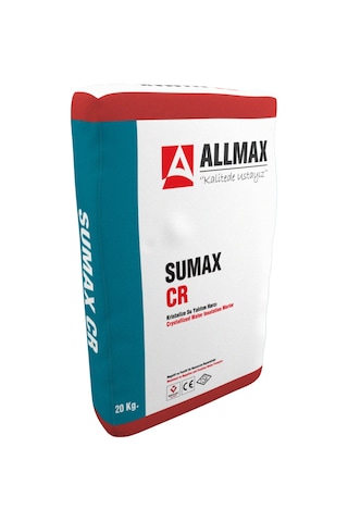 Allmax Sumax Cr Kristalize Su Yalıtım Harcı 20 KG