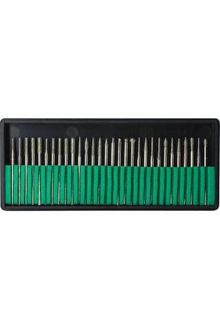 5086 Elmas Camcı Gravur Freze Taslama Uc Setı 30 Prc