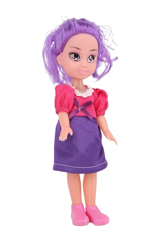 Toyx Mini Eliza Et Bebek – Renkli Saçlı Oyuncak Bebek 3+ Yaş