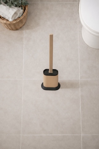 Silikon Tuvalet Fırçası Pratik Silikon Wc Klozet Fırçası Bej S-210 Bej