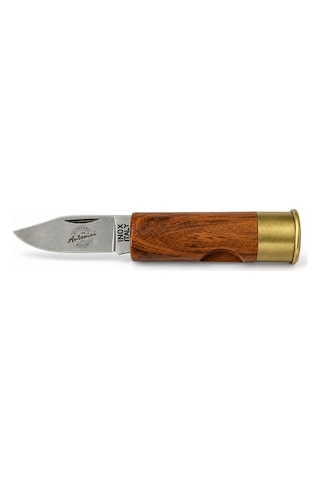 Antonini Old Bear Kamp Çakı - 12 Cl. Temalı - Ağaç Desen - Ceviz - Anto 1301-cu-s Çok Renkli