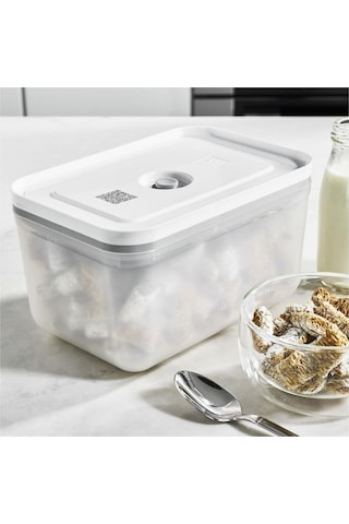 Zwilling Vakumlu Saklama Kabı. L. Plastik. Beyaz