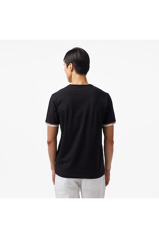 Nautica Erkek Siyah Regular Fit T-shirt Düz V55225t SIYAH