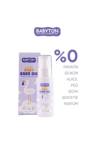 Babyton Doğal Bebek Bakım Yağı 50 ML