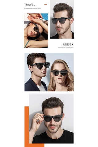 Lıcorıce Bluetooth Akıllı Uv Koruma Güneş Gözlüğü