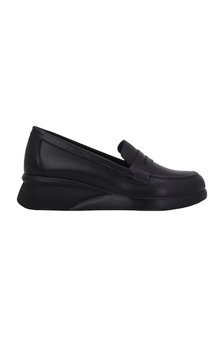 Albishoes Albini 2630z704 Hakiki Deri Siyah Loafer Ayakkabı Siyah