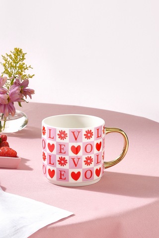 Karaca Lovila Kupa 420 Ml Pembe