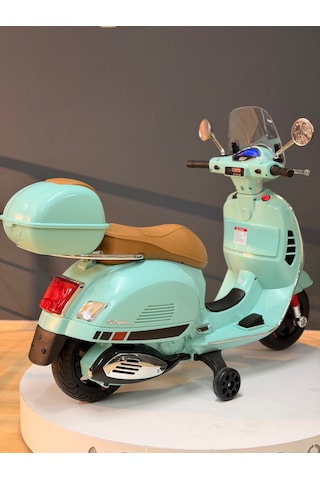 Orjinal Vespa Akülü Motor 3-6 Yaş Mavi