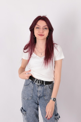 Busem S0016727 Kadın Bluz Ekru