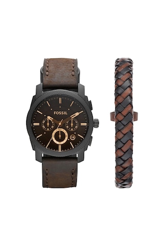 Fossil FS5251SET Erkek Kol Saati ve Bileklik Seti