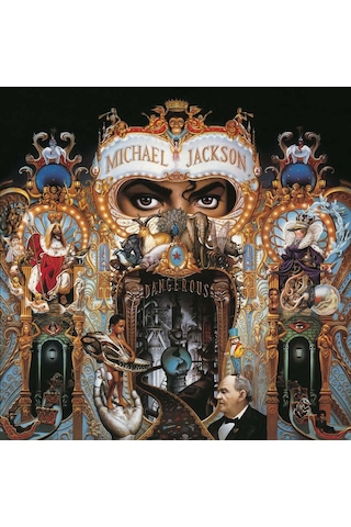 Michael Jackson Dangerous Lp Plak
