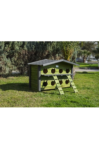 8 Yuvalı Kedi Evi Pati Emlak
