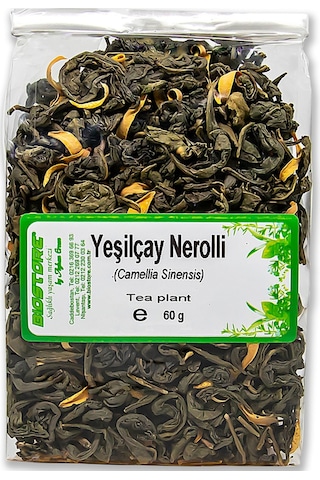 BioStore Portakal Çiçeği Nerolili Yeşil Çay 60 G