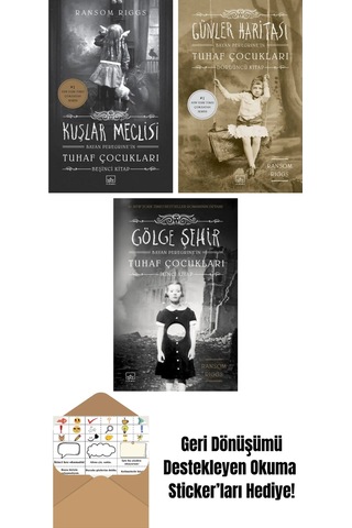 Kuşlar Meclisi Bayan Peregrine İn Tuhaf Çocukları 5. Kitap + Günler Haritası Bayan Peregrine İn Tuhaf Çocukları 4. Kitap + Gölge Şehir Bayan Peregrine İn Tuhaf Çocukları 2. Kitap