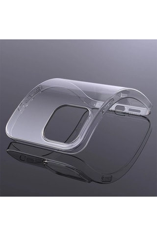 Hepsi Hoco Light Series Tpu iPhone Uyumlu 15 Plus Şeffaf Kılıf- 5775 Najmaddin Siyah