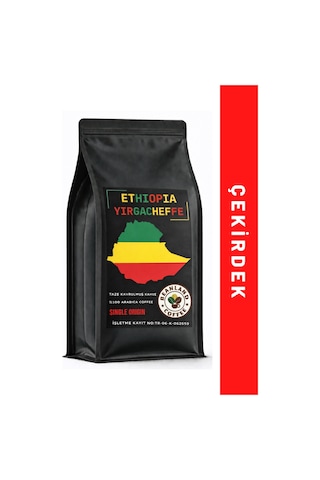 Beanland Coffee Ethiopia Yirgacheffe Çekirdek 250 G