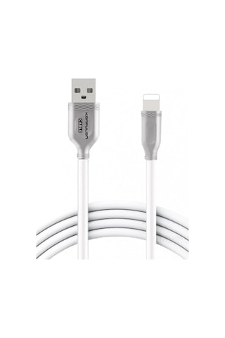 Konfulon - 277 - S48 Lightning Kablo Apple iPhone Uyumlu 1m 3a - Glblseme - - Beyaz