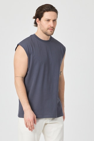 Urbantrendstore Unisex Erkek Kadın Pamuklu Antrenman Sporcu Atleti Oversize Kolsuz T-shirt Atlet Sporcu, Basketbol, Fitness, Jogging Fitness Spor Atlet Trend Atlet Gym Atlet Rahat Kalıp Salaş Günlük Atlet Lacivert