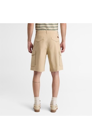 Timberland Brookline Poplin Cargo Short Erkek Şort-33317 Açık Kahverengi