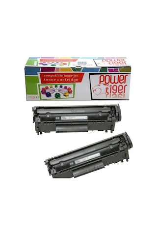 Powertiger Hp Q2612A 1010/1012/1015/1018/1020/1022/ Uyumlu Toner