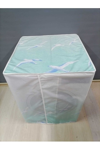 Çamaşır Makinesi Örtüsü Mavi