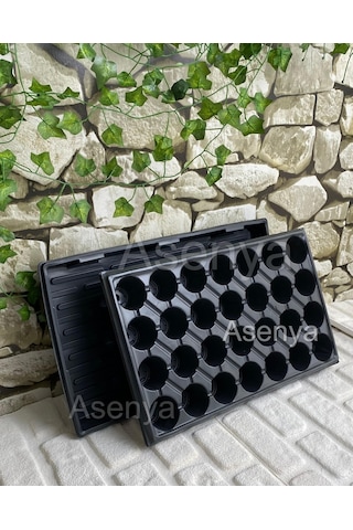 Viyol Tepsisi 10 Adet Derinlik 5 Cm Viyol Altlığı Fide Tepsisi