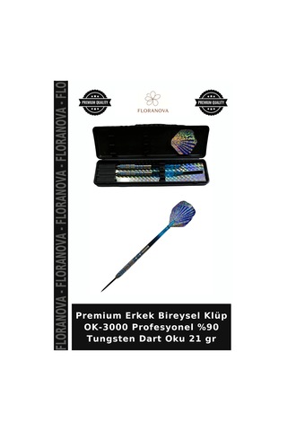 Premium Erkek Bireysel Klüp Ok-3000 Profesyonel %90 Tungsten Dart Oku 21 Gr