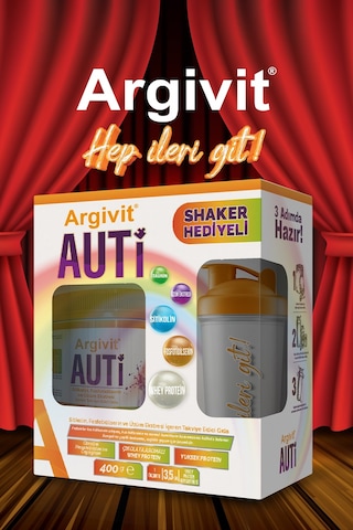Argivit Auti Taurin Sitikolin Fosfotidilserin Ve Üzüm Eki 400 Gr + Shaker