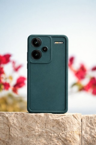 Mi Redmi Note 13 Pro Plus Uyumlu Kamera Çıkıntılı Mat Silikon Telefon Kılıfı Resimdeki
