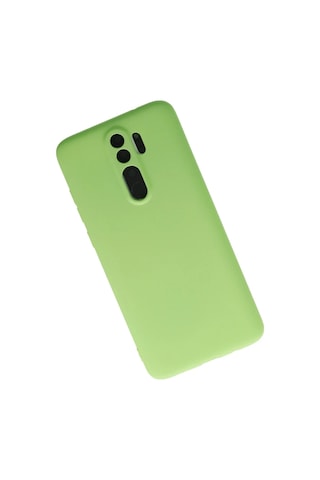 Xiaomi Redmi Note 8 Pro Kılıf First Silikon - Yeşil -